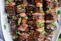 Grilled Sesame Steak Skewers Recipe