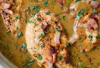 Apple Cider Chicken with Bacon and Fresh Herbs