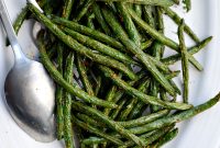 Crispy Garlic Air Fryer Green Beans