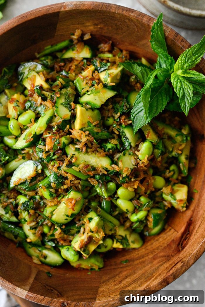 Crispy Rice Salad