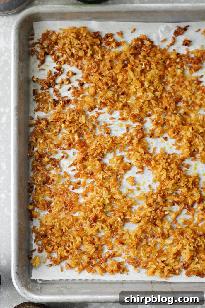crispy brown rice