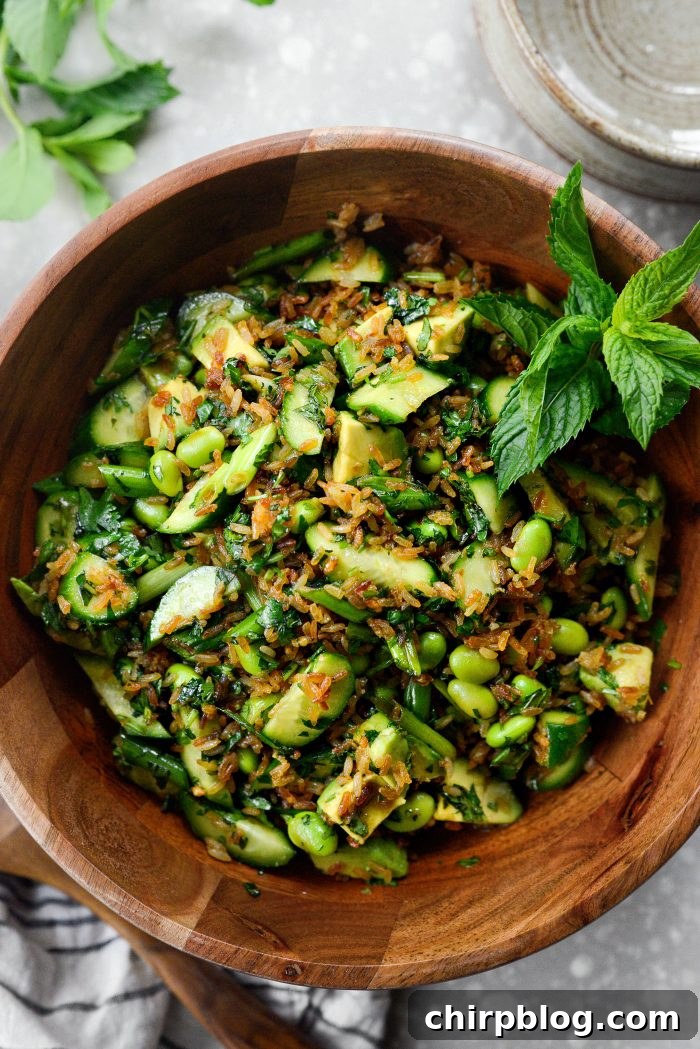 Crispy Rice Salad