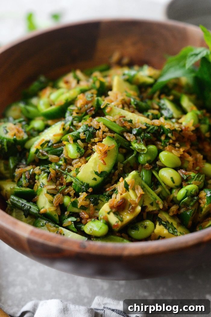 Crispy Rice Salad