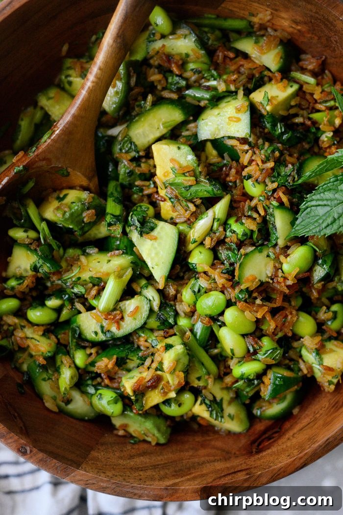 Crispy Rice Salad